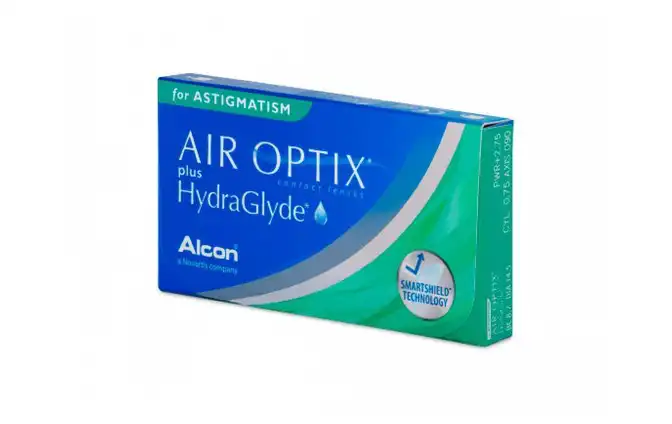 Контактные линзы Alcon Air OPTIX HydraGlyde For Astigmatism Месячные фото 1