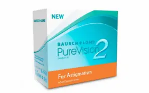 Контактные линзы Bausch+Lomb Pure Vision 2 For Astigmatism Месячные