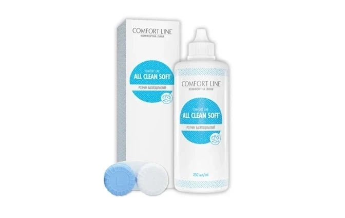 Розчин для контактних лінз Avizor Comfort Line All Clean Soft