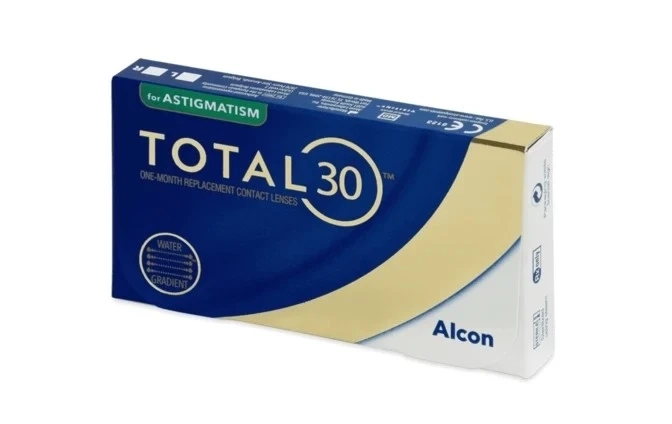 Контактні лінзи Alcon TOTAL30 for Astigmatism Місячні