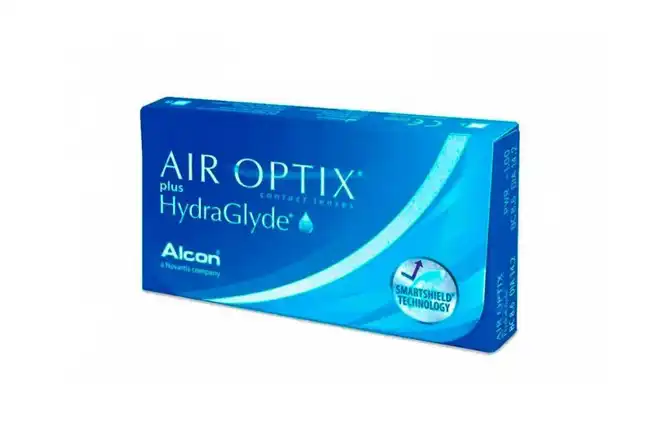 Контактные линзы Alcon Air Optix HydraGlyde Месячные фото 1