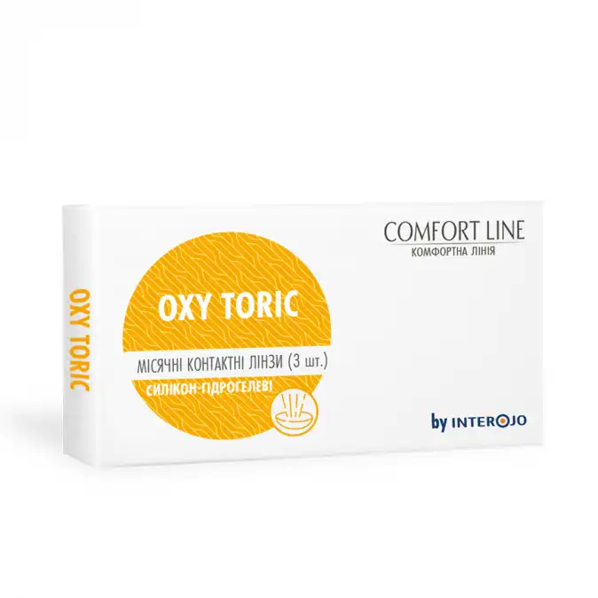 Контактні лінзи Oxy TORIC Місячні фото 1