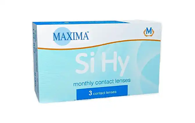 Контактные линзы Maxima Si-Hy  Месячные фото 1
