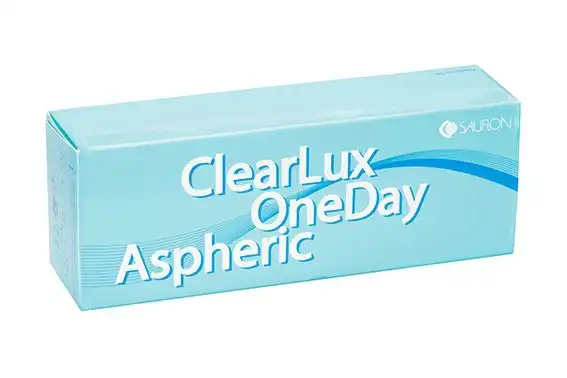 Контактные линзы Sauflon ClearLux ASPHERIC ONE DAY Однодневные фото 1