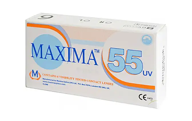 Контактные линзы Maxima UV 55 Месячные фото 1