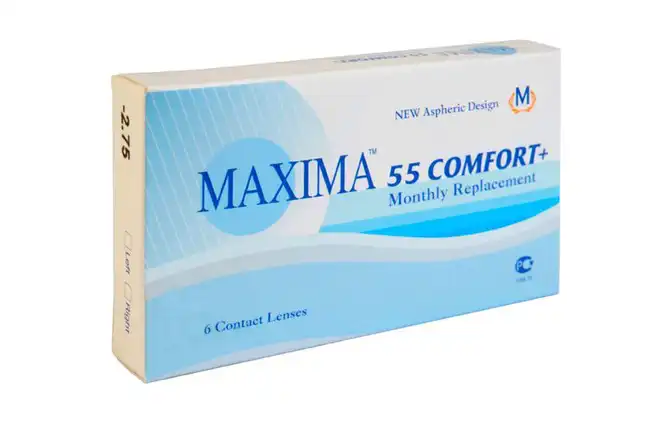 Контактные линзы Maxima Comfort+ 55 Месячные фото 1